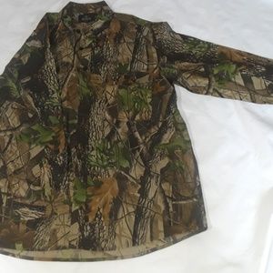 Redhead hunting camouflage